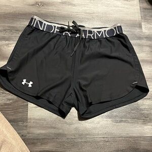 Under Armour Women's Black Athletic Shorts